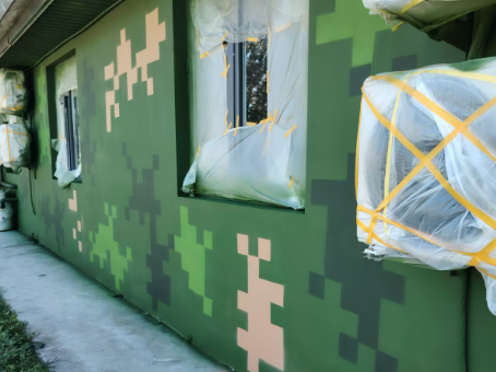 衢州海洋 / 林地场景数码伪装